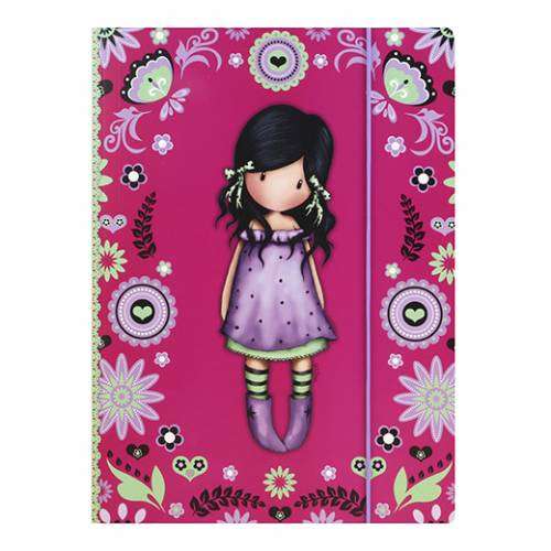 Cartella c/Elastico 25x33cm Girl Gorjuss