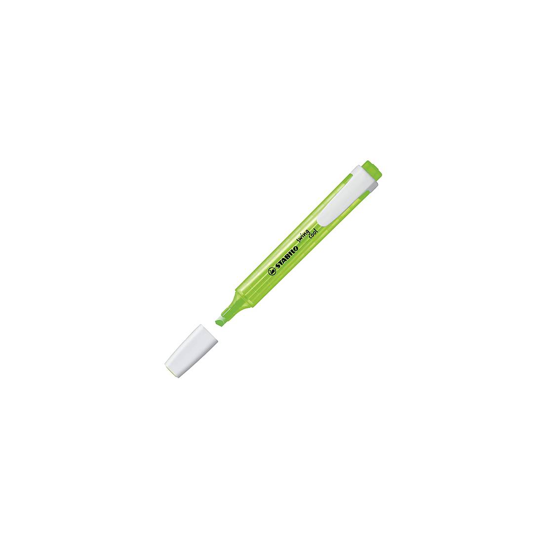 Evidenziatore Stabilo Swing Cool-Fluo Verde Chiaro