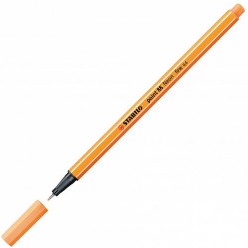 Pennarello Stabilo Point 88/054 Arancio Neon