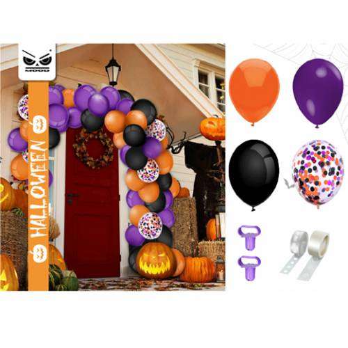 Addobbo Grande kit 110 Palloncini Horror