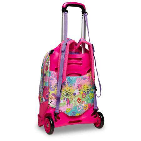 Seven CON CARRELLO SGANCIABILE A 2 RUOTE-TROLLEY JACK 2 - Trolley -  fucsia/lilla 