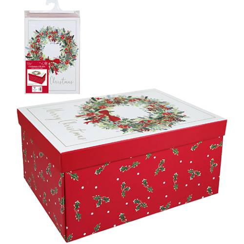 Scatola Clairefontaine Natale XMas in Blister 34x23x16cm