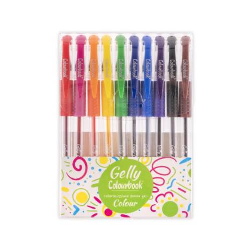 Penna Gel Colourbook Gelly Colour Set 10 Colori