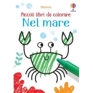 Libro da Colorare Usborne 3+ Nel Mare