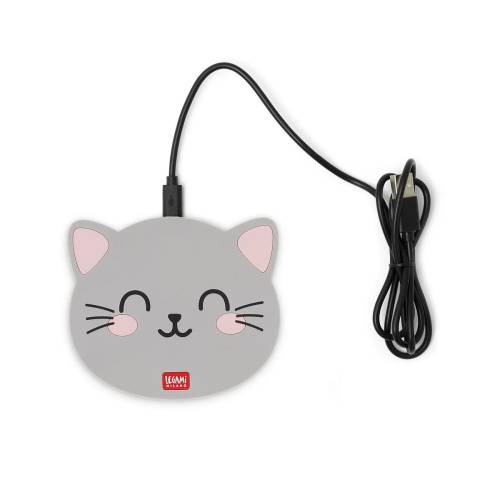 Caricabatterie Wireless per Smartphone Legami Kitty