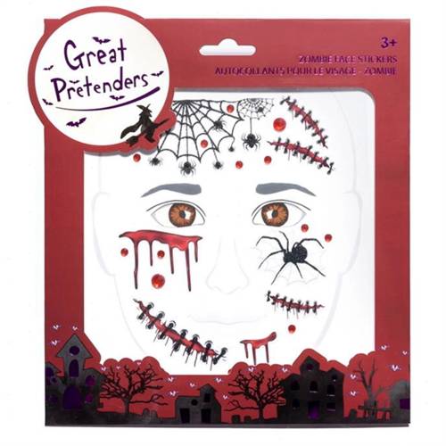 Trucco Adesivi Great Pretenders Halloween