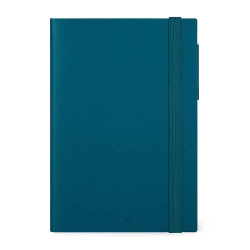 2025 Agenda Giorn. 12x18cm Legami Medium - Teal Blue