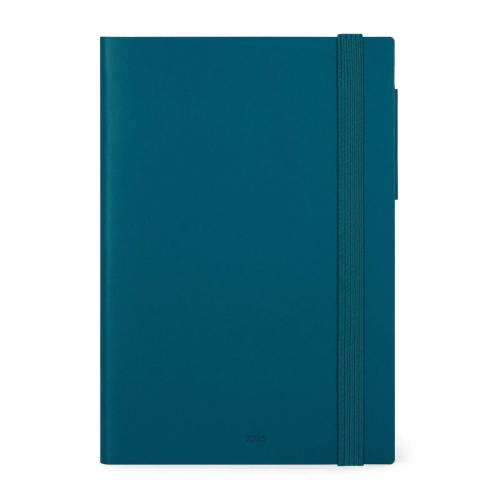 2025 Agenda Giorn. 17x24cm Legami Large - Teal Blue